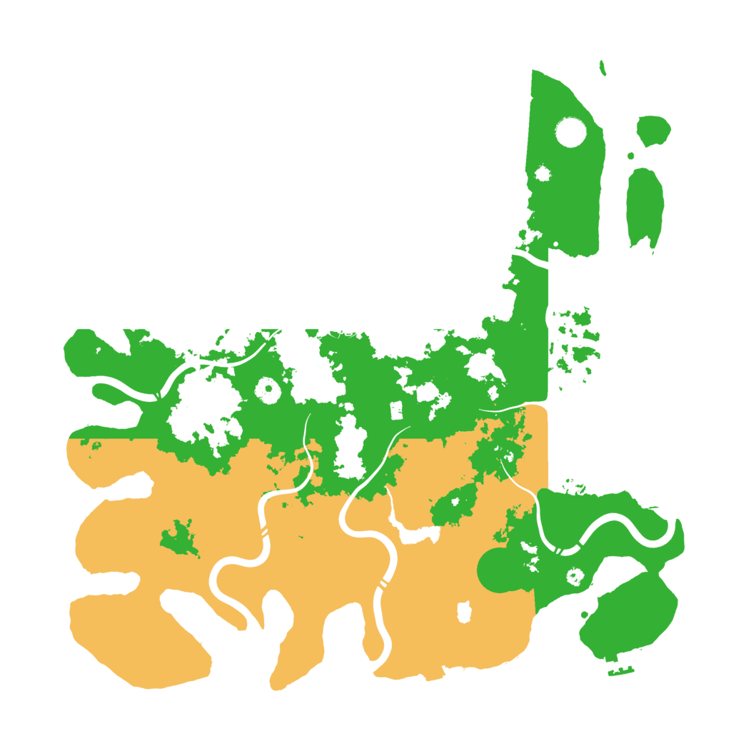 Biome Rust Map: Procedural Map, Size: 4250, Seed: 289097