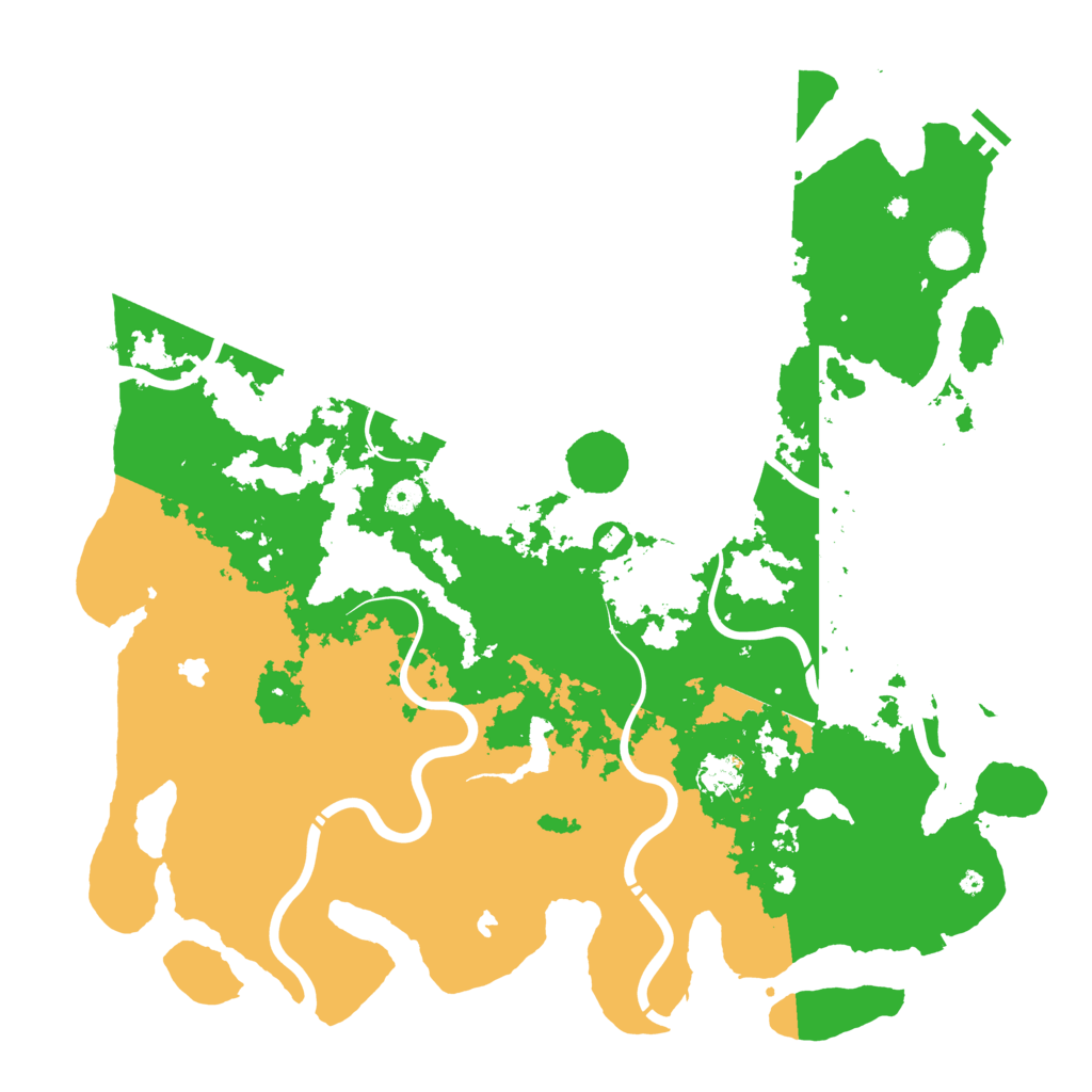Biome Rust Map: Procedural Map, Size: 4750, Seed: 162732