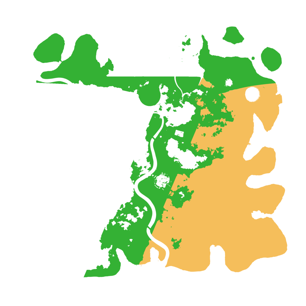 Biome Rust Map: Procedural Map, Size: 3750, Seed: 768636
