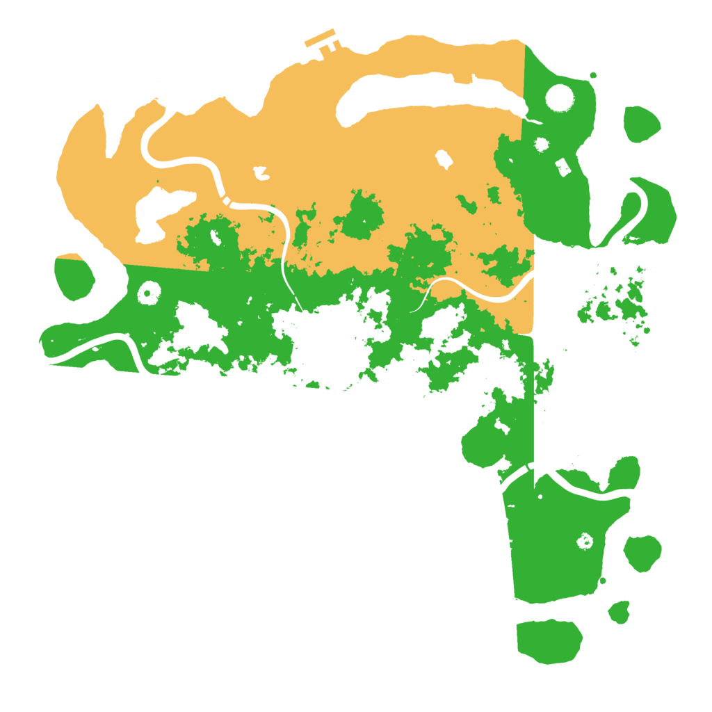 Biome Rust Map: Procedural Map, Size: 4500, Seed: 237480