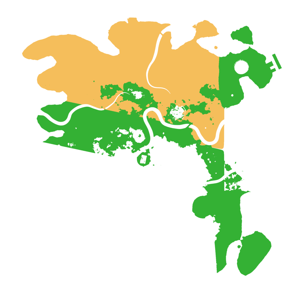Biome Rust Map: Procedural Map, Size: 3750, Seed: 644355
