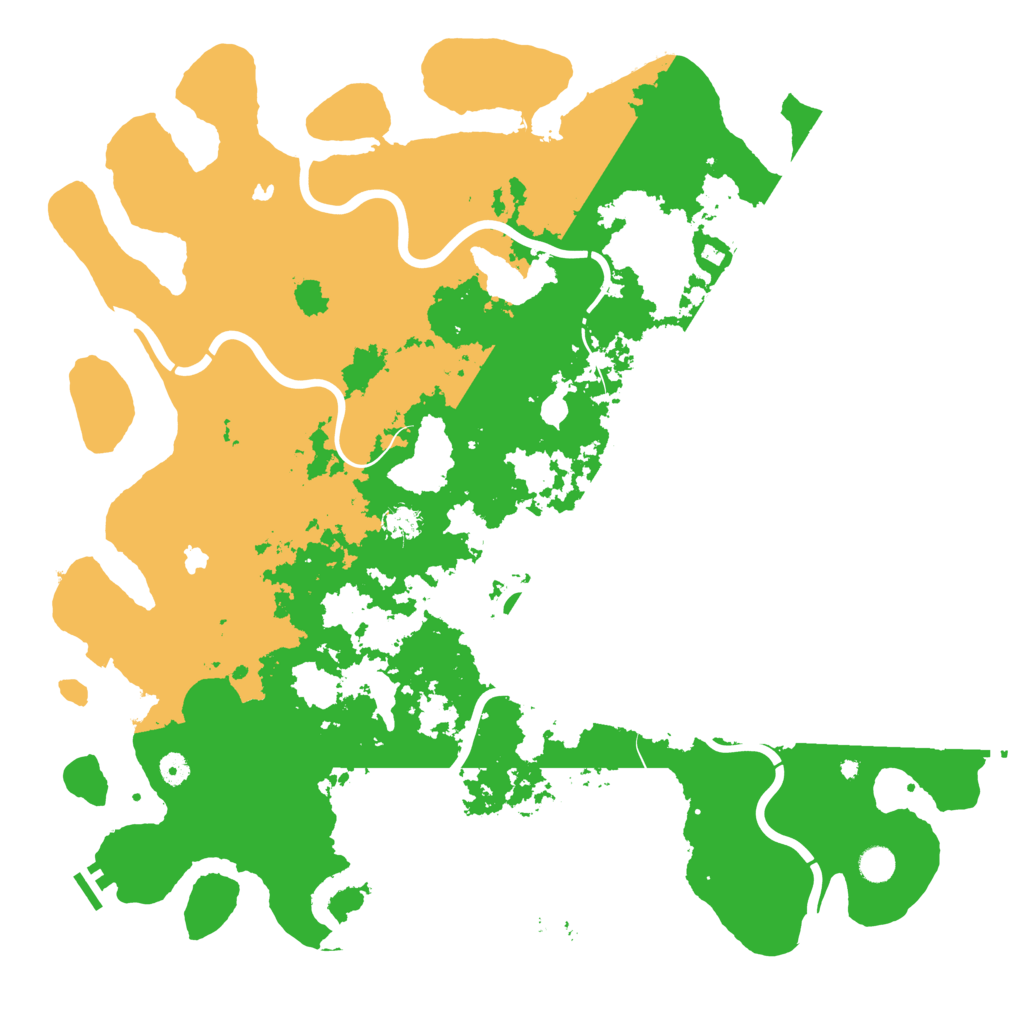 Biome Rust Map: Procedural Map, Size: 5000, Seed: 1703752078