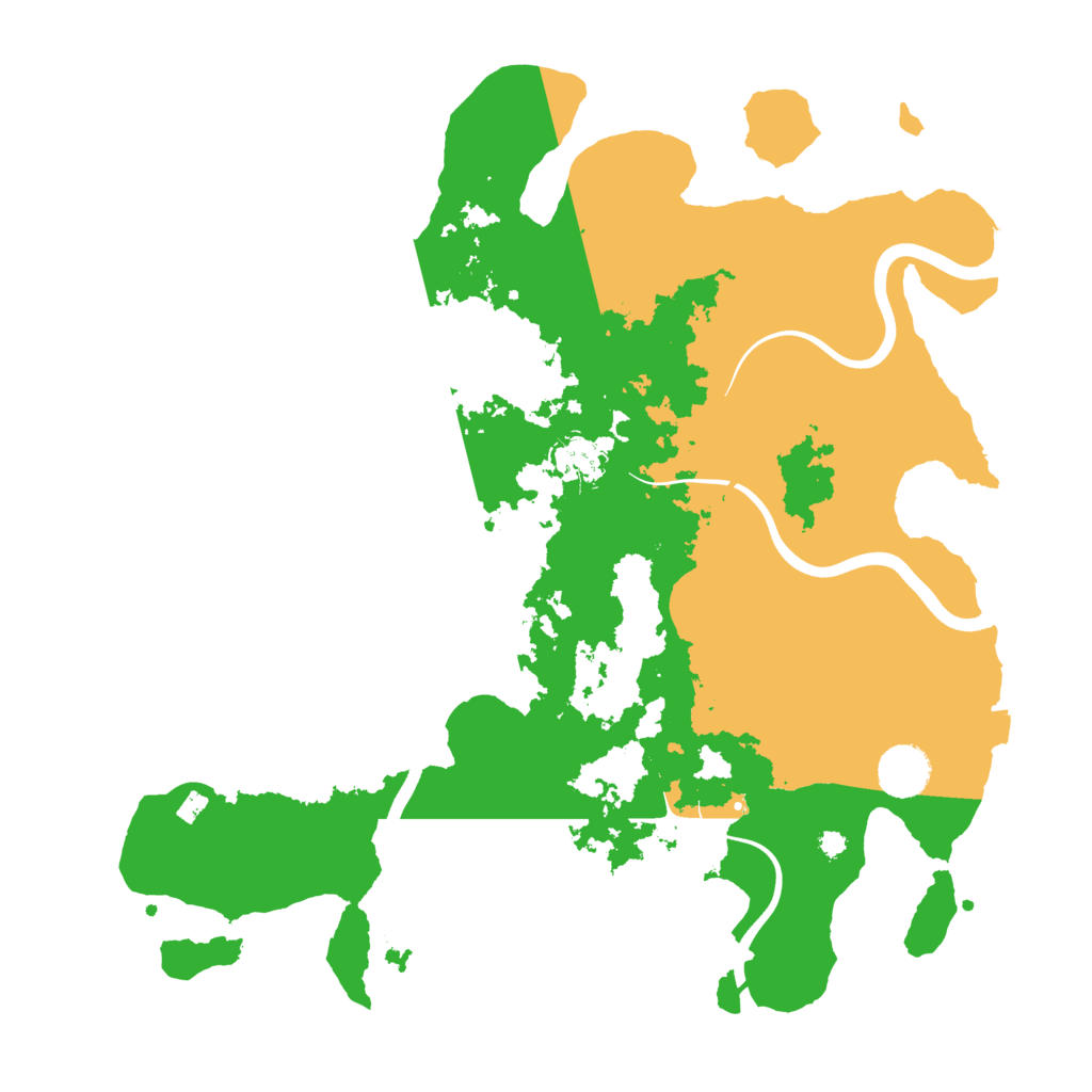 Biome Rust Map: Procedural Map, Size: 3750, Seed: 561373