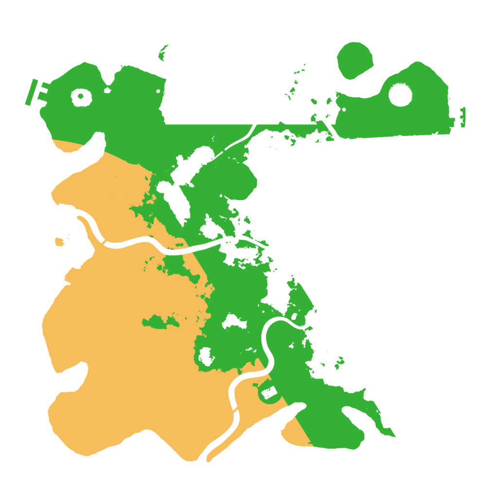Biome Rust Map: Procedural Map, Size: 3750, Seed: 331690