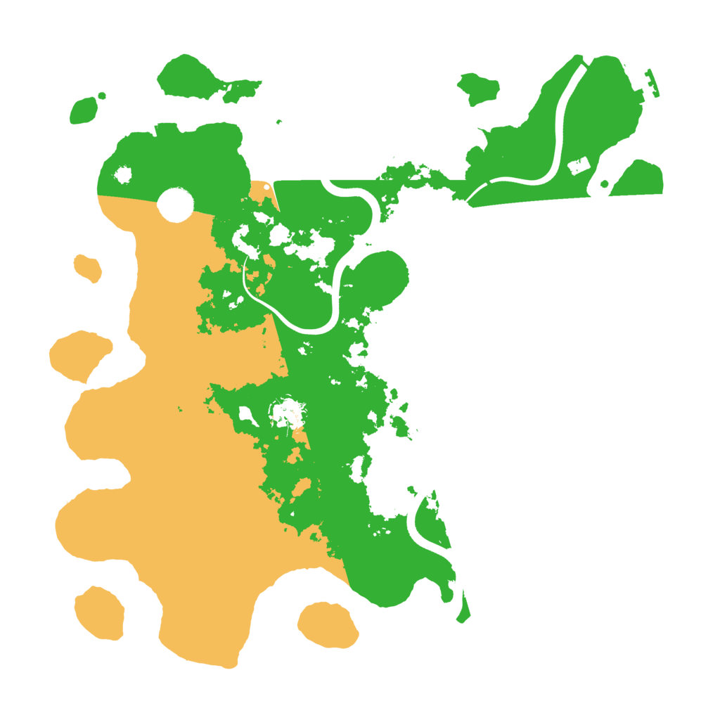 Biome Rust Map: Procedural Map, Size: 3750, Seed: 842623