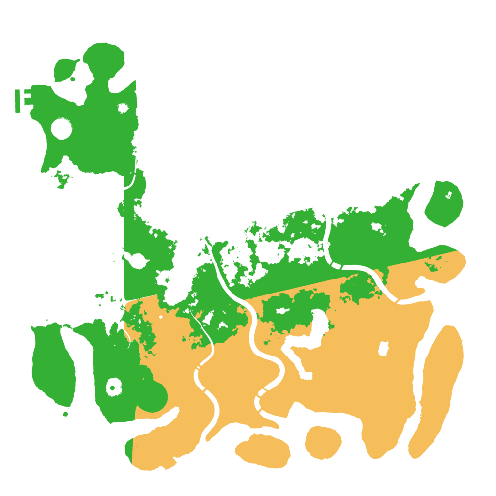 Biome Rust Map: Procedural Map, Size: 4250, Seed: 377310