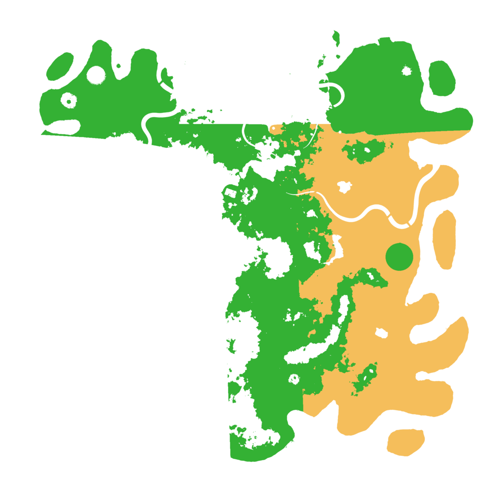 Biome Rust Map: Procedural Map, Size: 4750, Seed: 871667