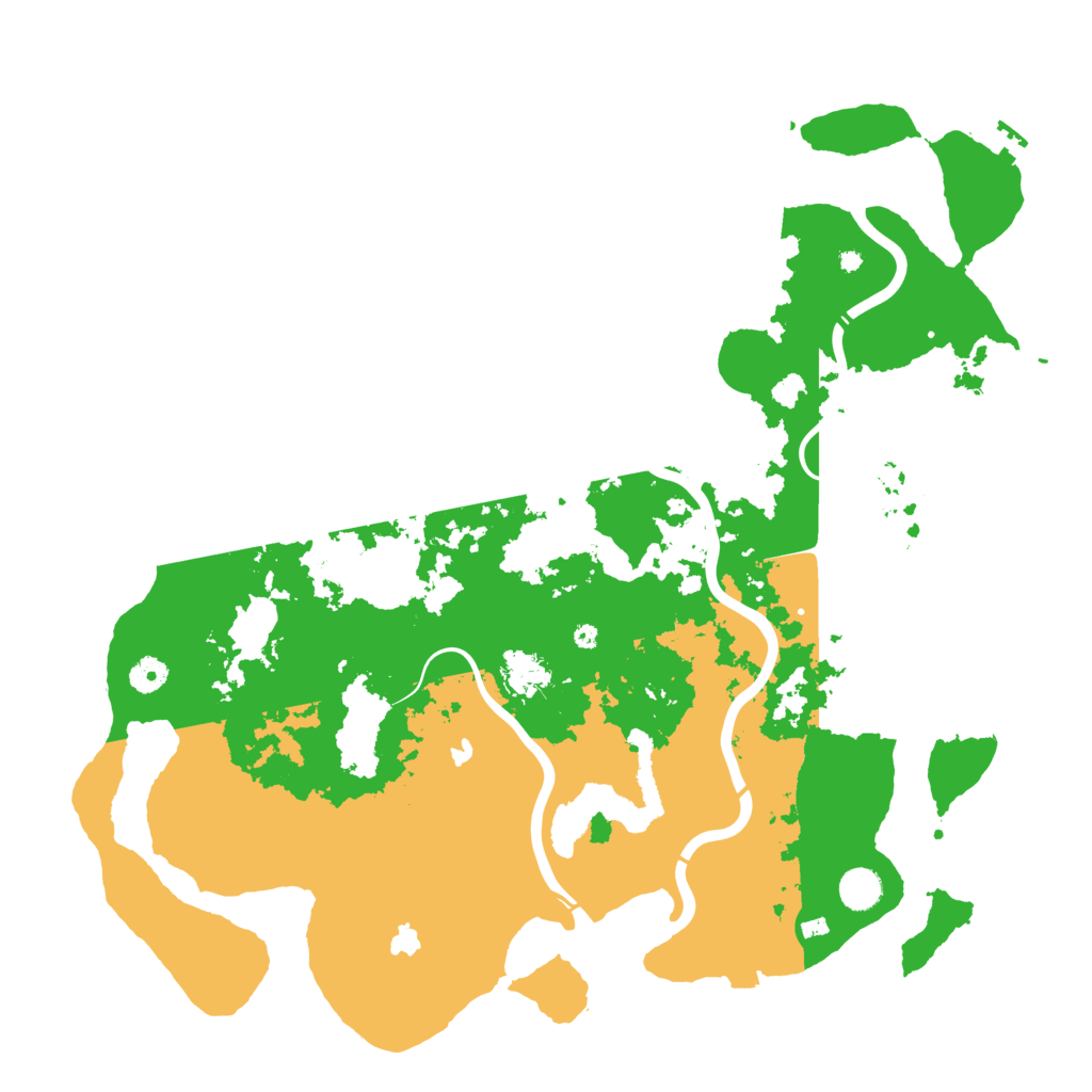 Biome Rust Map: Procedural Map, Size: 4500, Seed: 227153546