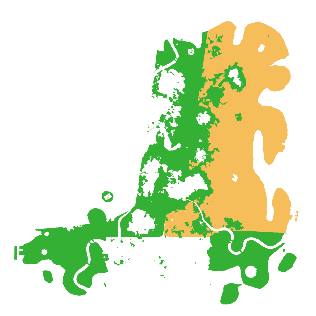 Biome Rust Map: Procedural Map, Size: 4750, Seed: 1387569781
