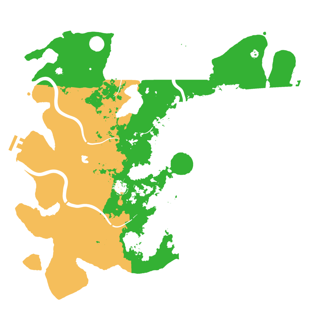 Biome Rust Map: Procedural Map, Size: 4000, Seed: 1084976643