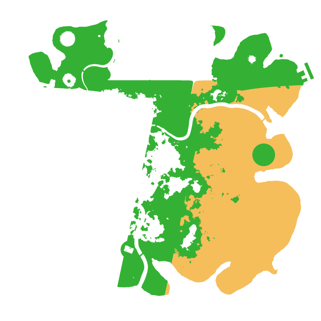 Biome Rust Map: Procedural Map, Size: 3750, Seed: 373213