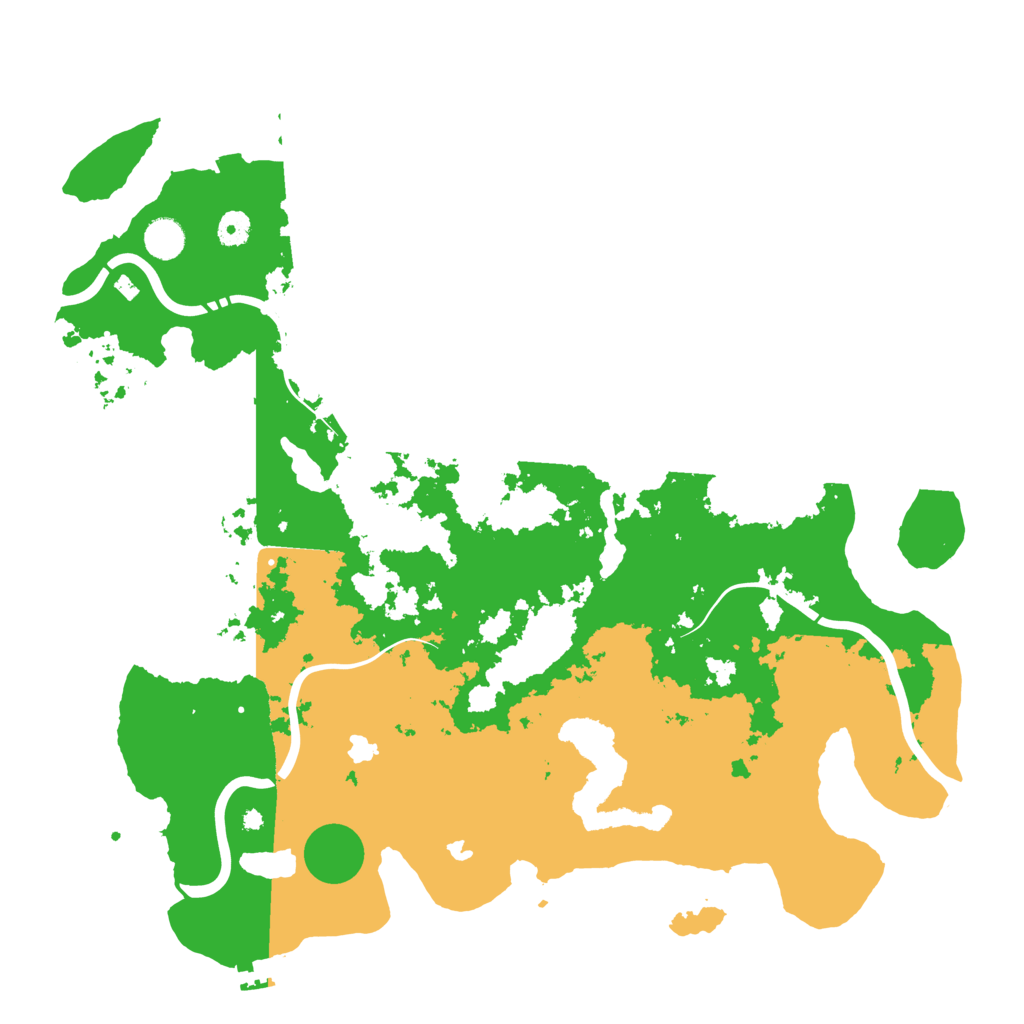 Biome Rust Map: Procedural Map, Size: 4500, Seed: 1524109822