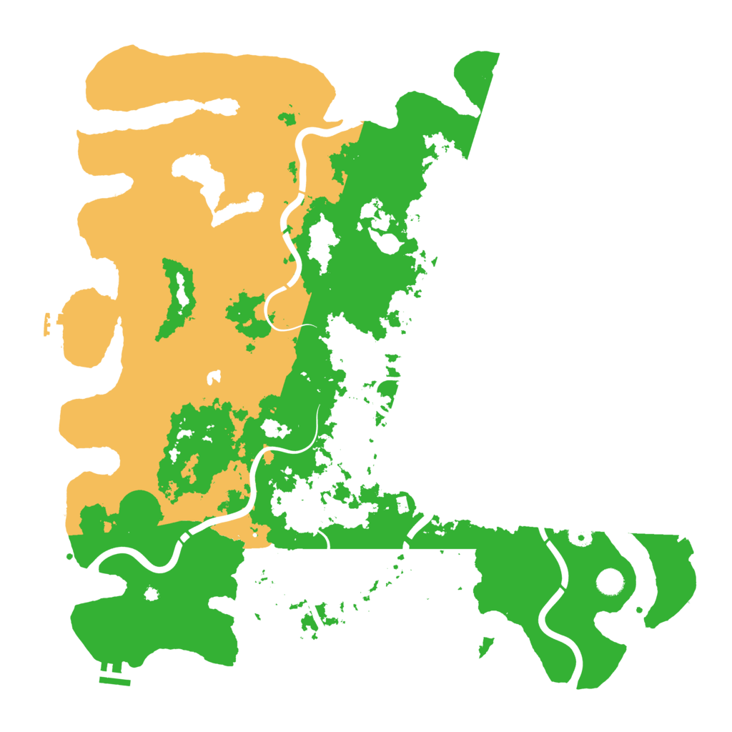 Biome Rust Map: Procedural Map, Size: 4750, Seed: 140116