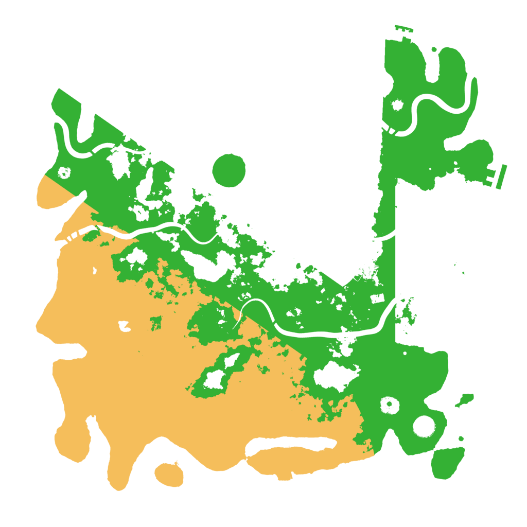 Biome Rust Map: Procedural Map, Size: 4250, Seed: 525906