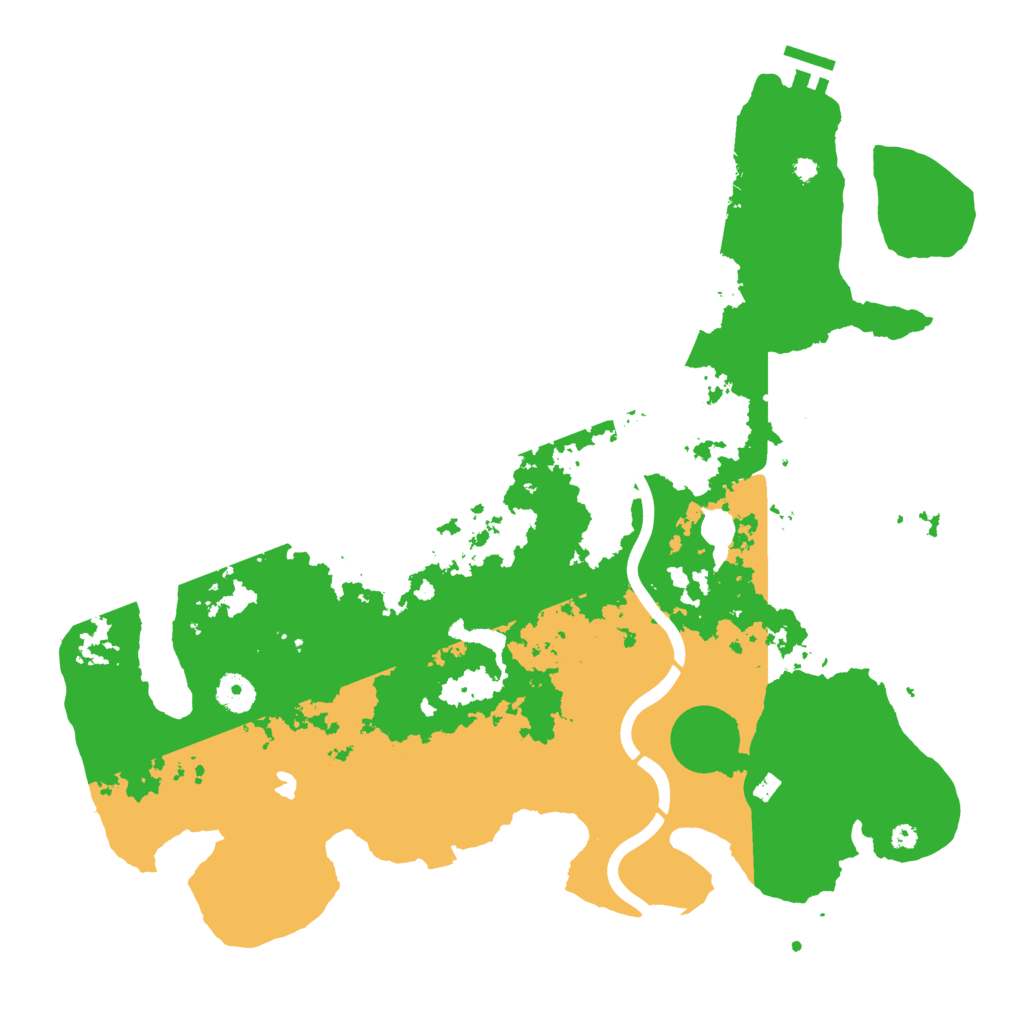 Biome Rust Map: Procedural Map, Size: 4000, Seed: 333630995