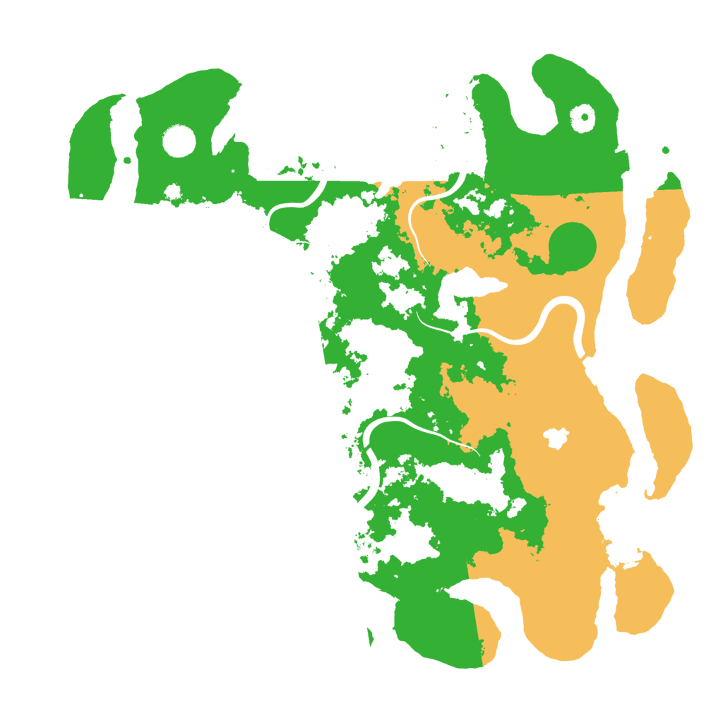 Biome Rust Map: Procedural Map, Size: 4000, Seed: 1359058417