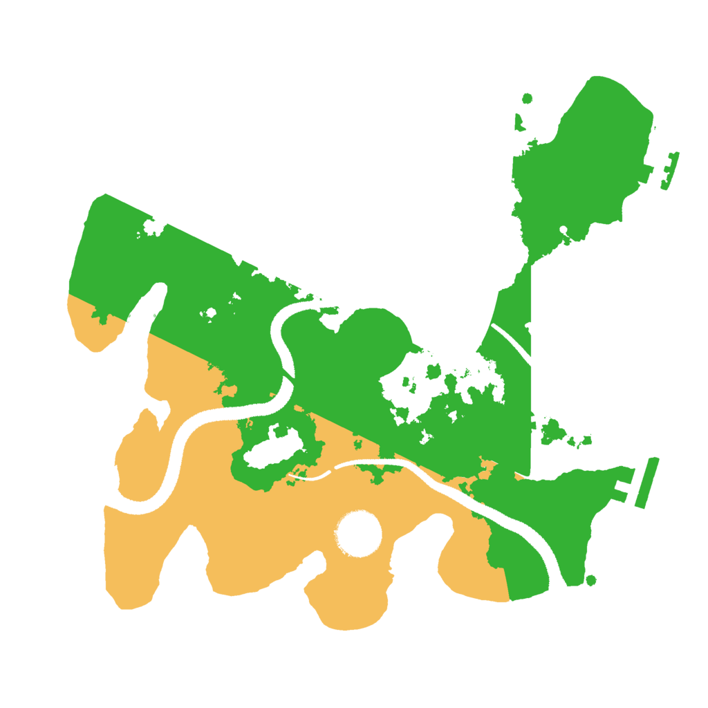Biome Rust Map: Procedural Map, Size: 2700, Seed: 1788436924