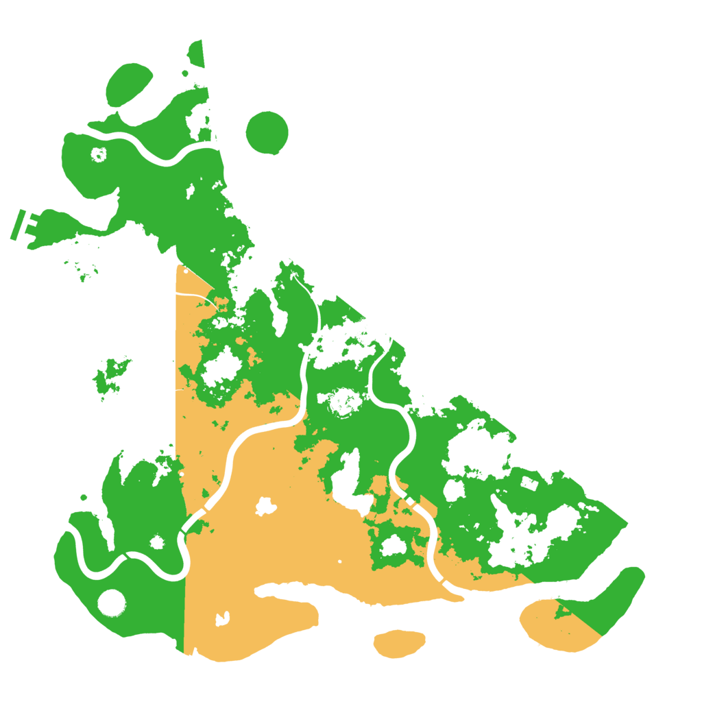 Biome Rust Map: Procedural Map, Size: 4500, Seed: 148906