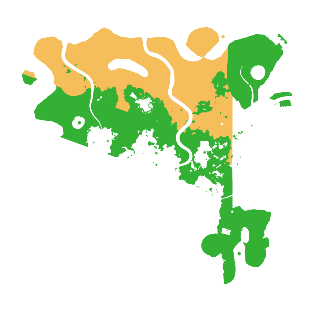 Biome Rust Map: Procedural Map, Size: 3750, Seed: 101775