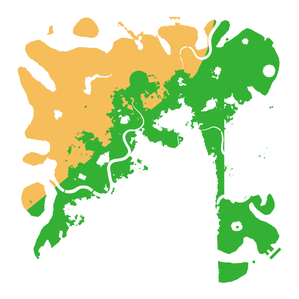 Biome Rust Map: Procedural Map, Size: 4250, Seed: 1037455163