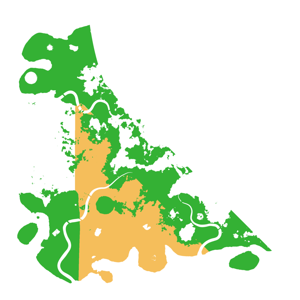 Biome Rust Map: Procedural Map, Size: 4500, Seed: 467078