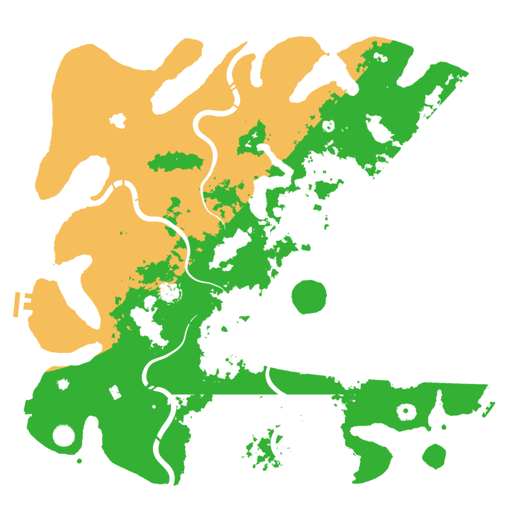 Biome Rust Map: Procedural Map, Size: 4250, Seed: 1629590707