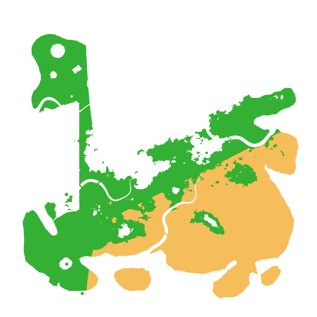Biome Rust Map: Procedural Map, Size: 3950, Seed: 1300588370