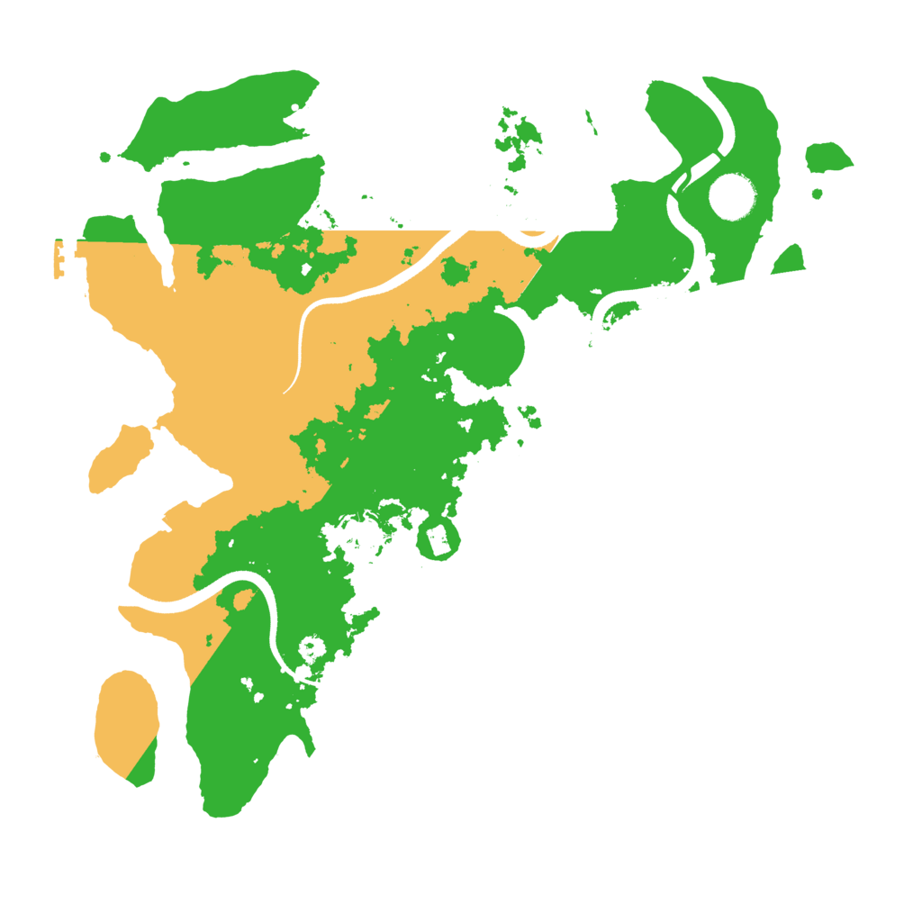 Biome Rust Map: Procedural Map, Size: 3500, Seed: 228271262