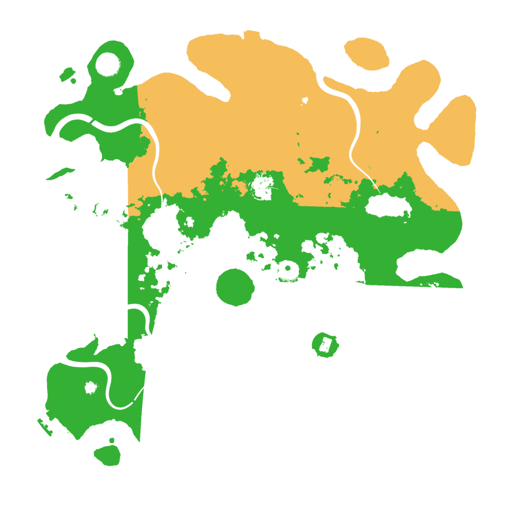 Biome Rust Map: Procedural Map, Size: 3750, Seed: 751957