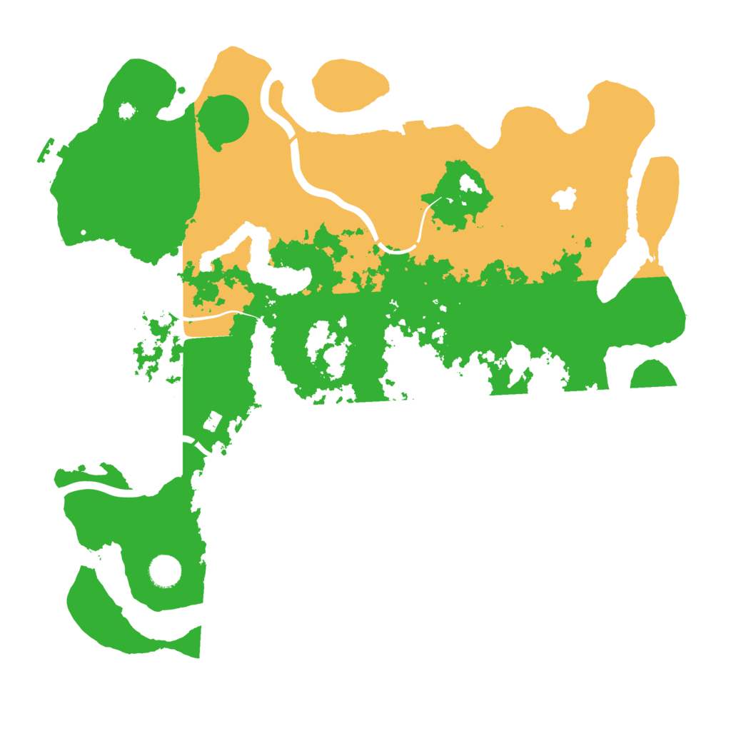 Biome Rust Map: Procedural Map, Size: 4000, Seed: 271028755