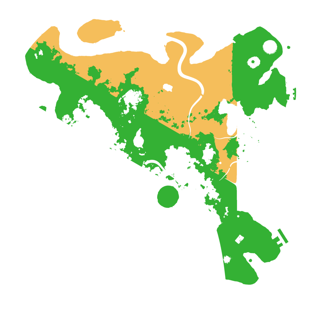 Biome Rust Map: Procedural Map, Size: 4000, Seed: 419598530
