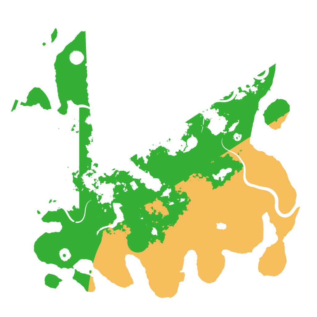 Biome Rust Map: Procedural Map, Size: 4000, Seed: 484183