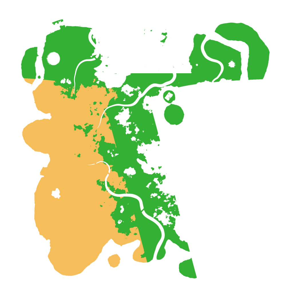 Biome Rust Map: Procedural Map, Size: 4000, Seed: 28067050