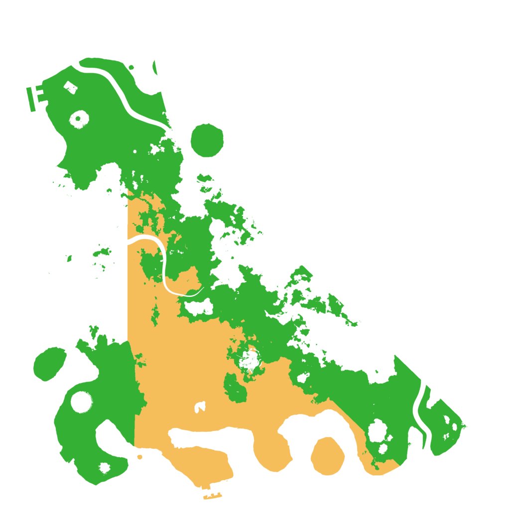 Biome Rust Map: Procedural Map, Size: 4200, Seed: 349541217