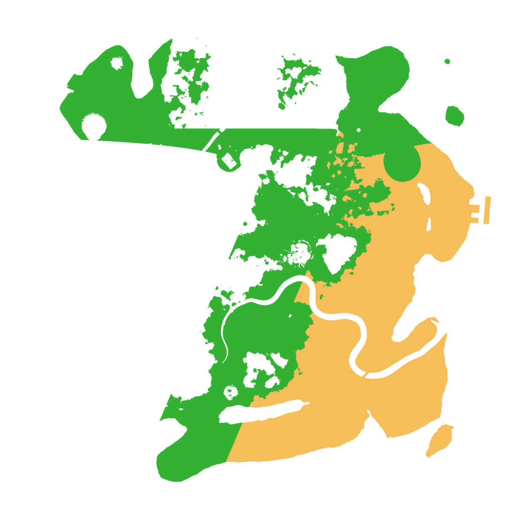 Biome Rust Map: Procedural Map, Size: 3750, Seed: 367031