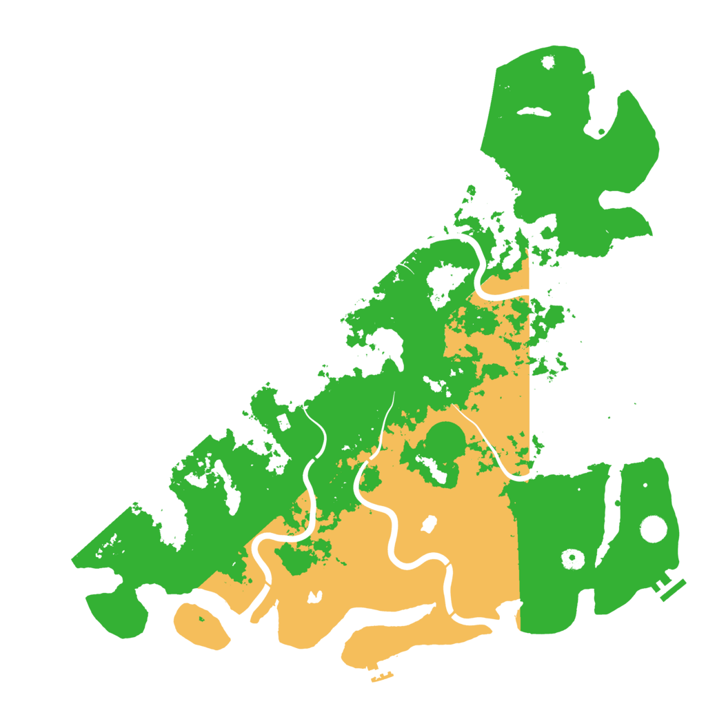 Biome Rust Map: Procedural Map, Size: 4750, Seed: 805231