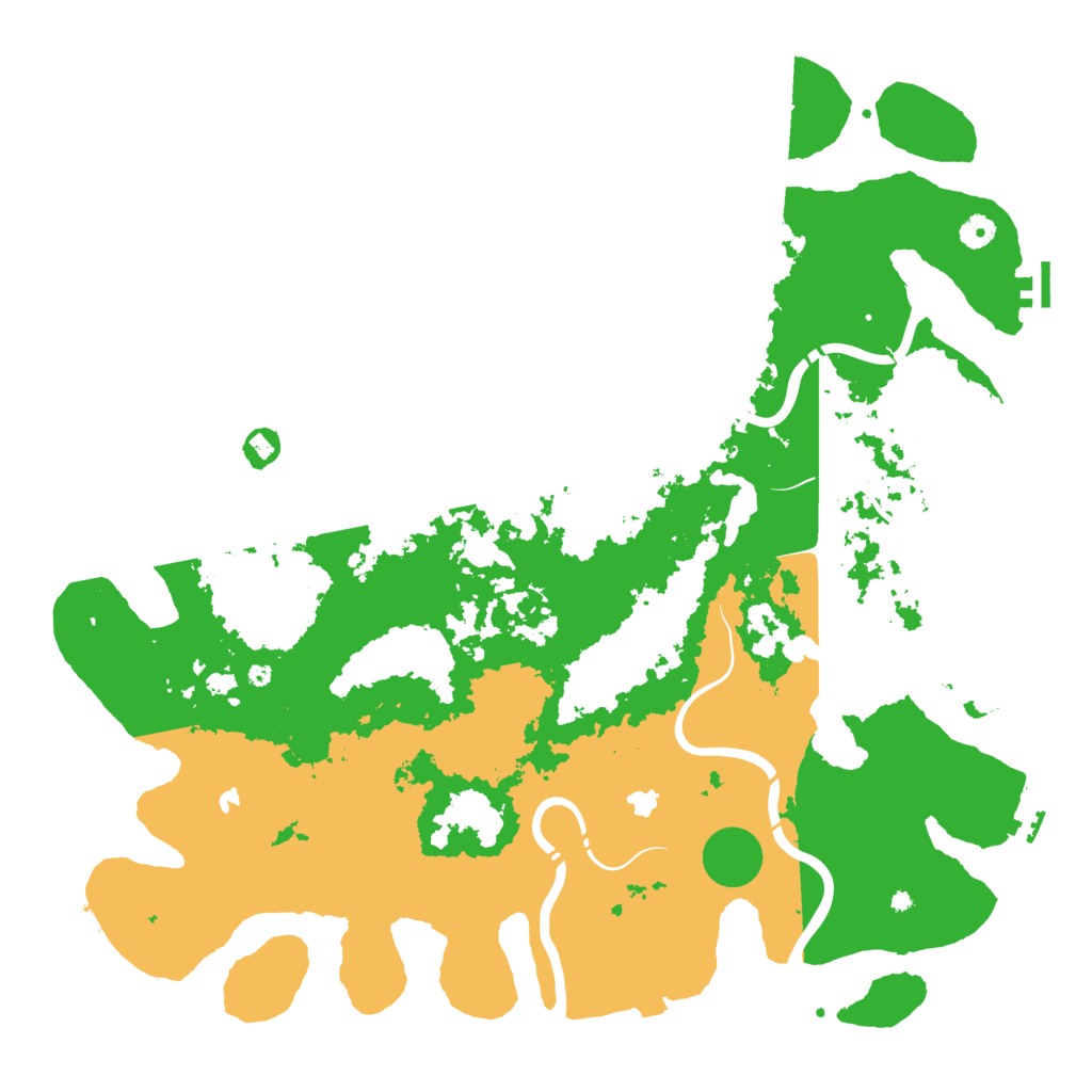 Biome Rust Map: Procedural Map, Size: 4800, Seed: 422357840