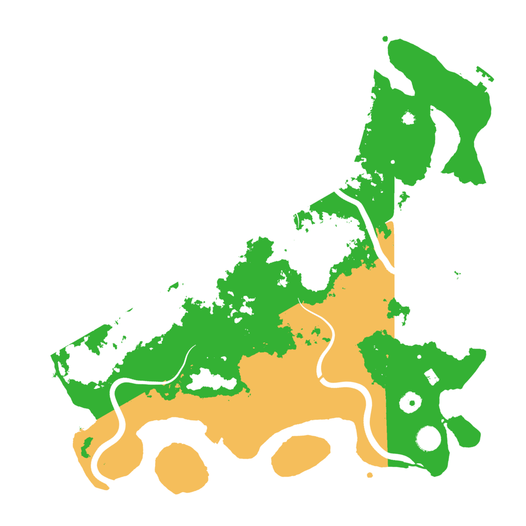 Biome Rust Map: Procedural Map, Size: 3750, Seed: 1281036191