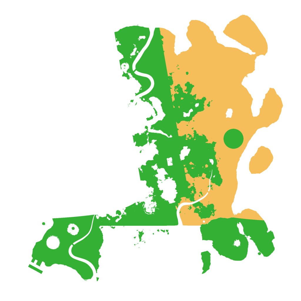 Biome Rust Map: Procedural Map, Size: 4000, Seed: 1442503591