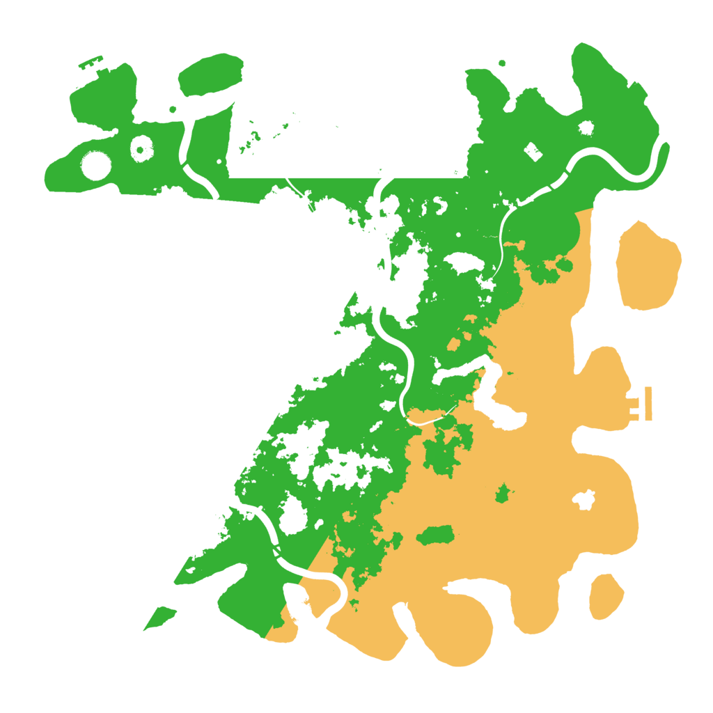 Biome Rust Map: Procedural Map, Size: 4250, Seed: 2046168005