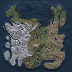 Thumbnail Rust Map: Procedural Map, Size: 4250, Seed: 731077168, 16 Monuments