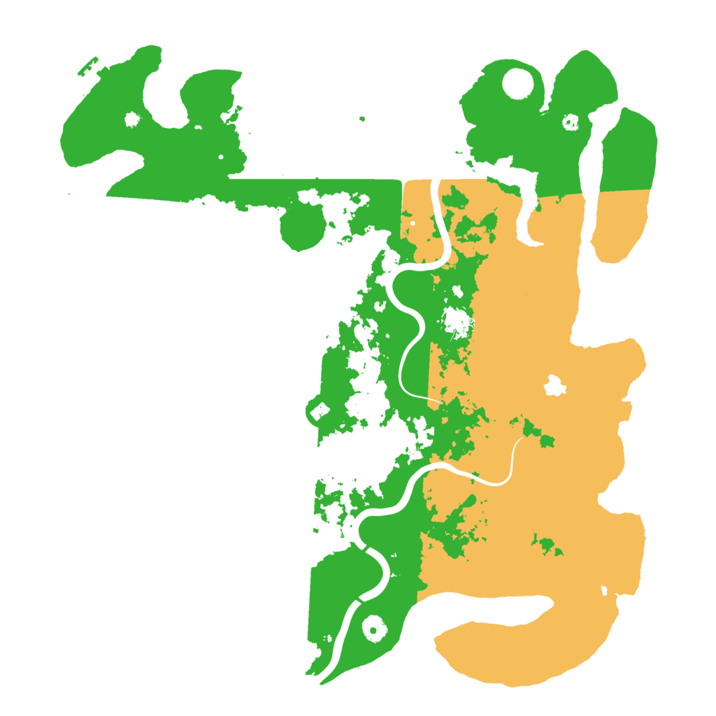 Biome Rust Map: Procedural Map, Size: 4250, Seed: 731077168