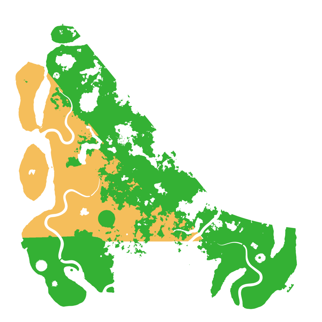 Biome Rust Map: Procedural Map, Size: 5000, Seed: 912091