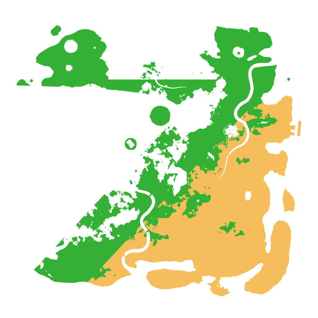 Biome Rust Map: Procedural Map, Size: 4250, Seed: 1265419485