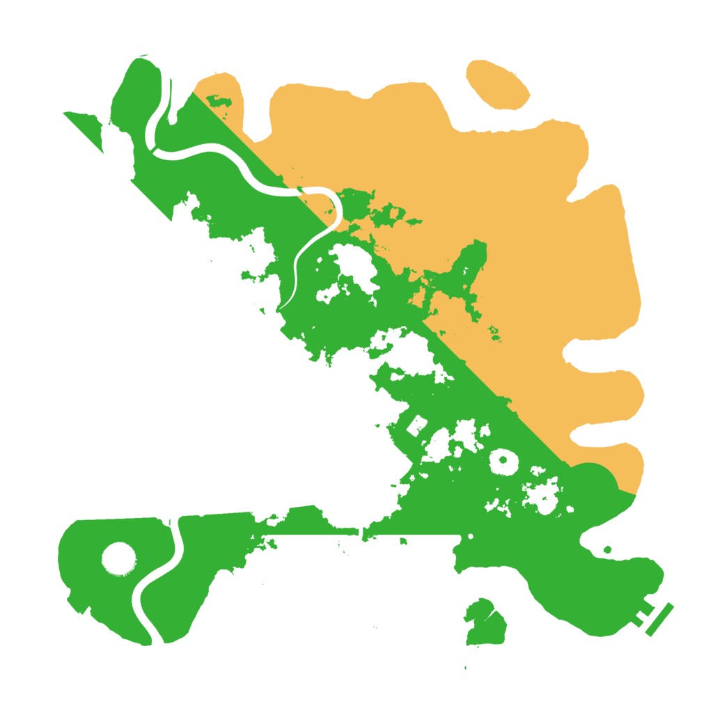 Biome Rust Map: Procedural Map, Size: 3750, Seed: 1238214483