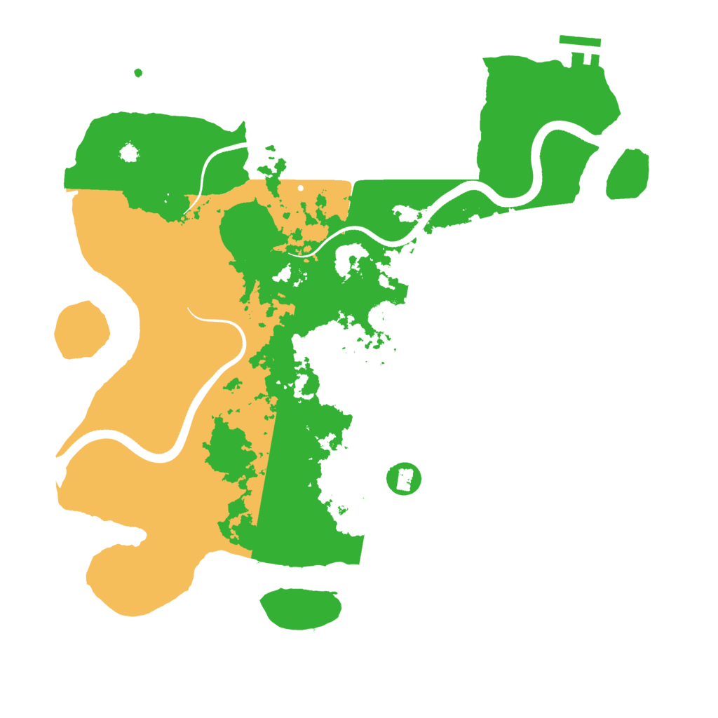 Biome Rust Map: Procedural Map, Size: 3500, Seed: 486246452