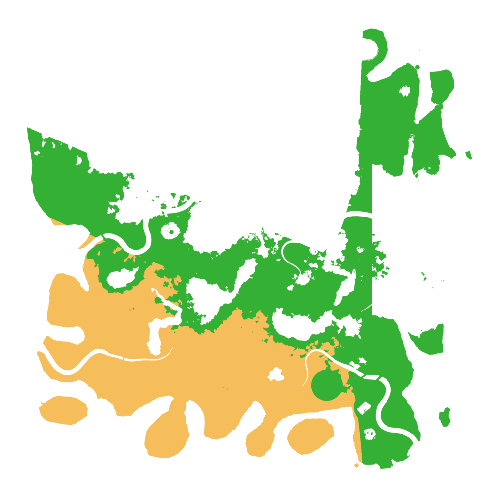 Biome Rust Map: Procedural Map, Size: 4250, Seed: 1272160962