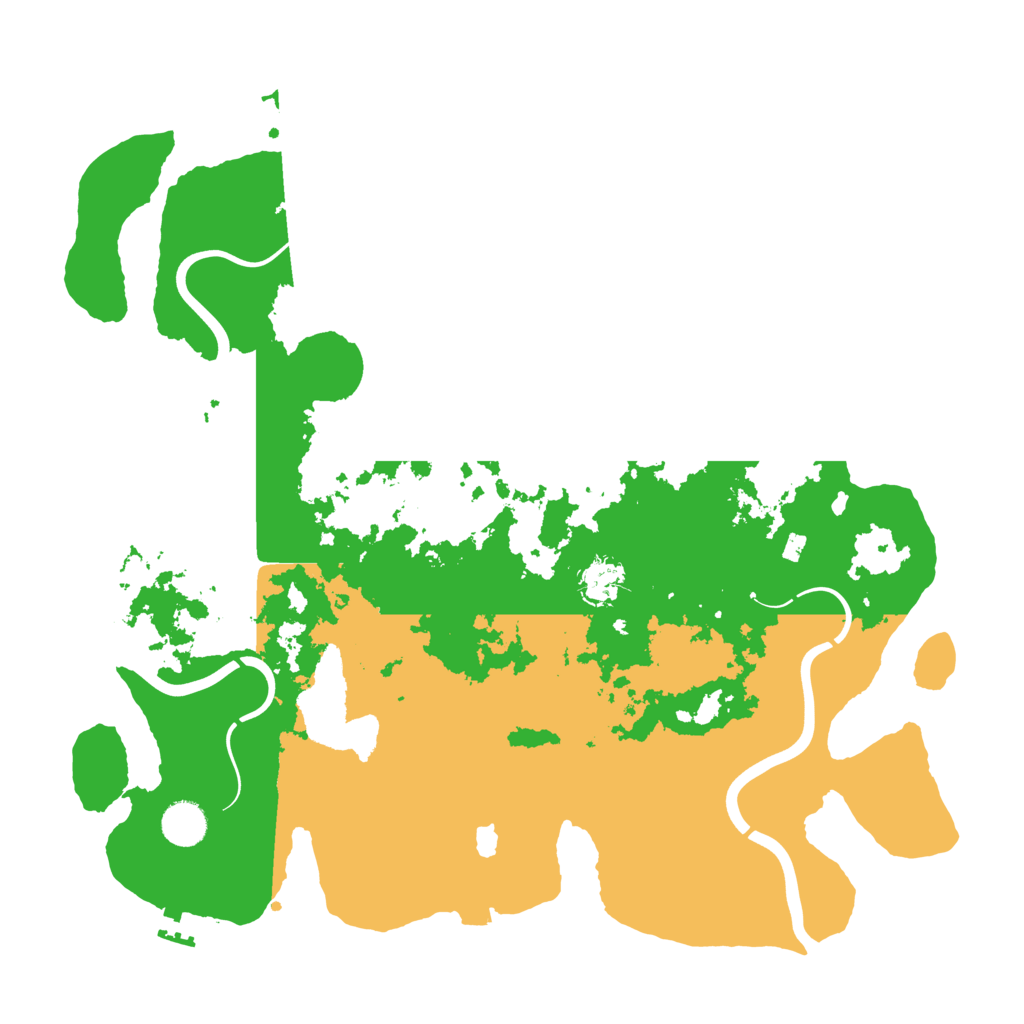 Biome Rust Map: Procedural Map, Size: 4000, Seed: 445212346