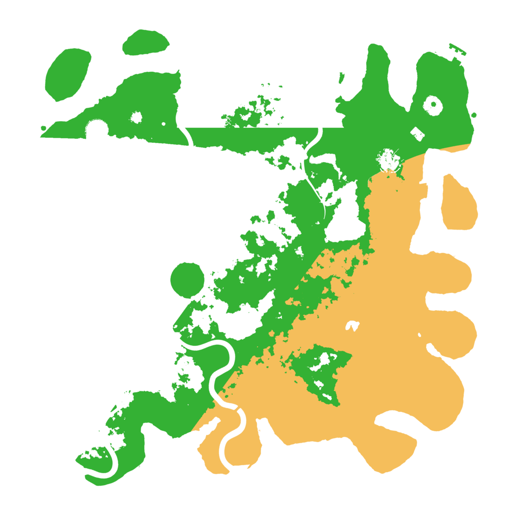 Biome Rust Map: Procedural Map, Size: 4000, Seed: 880068
