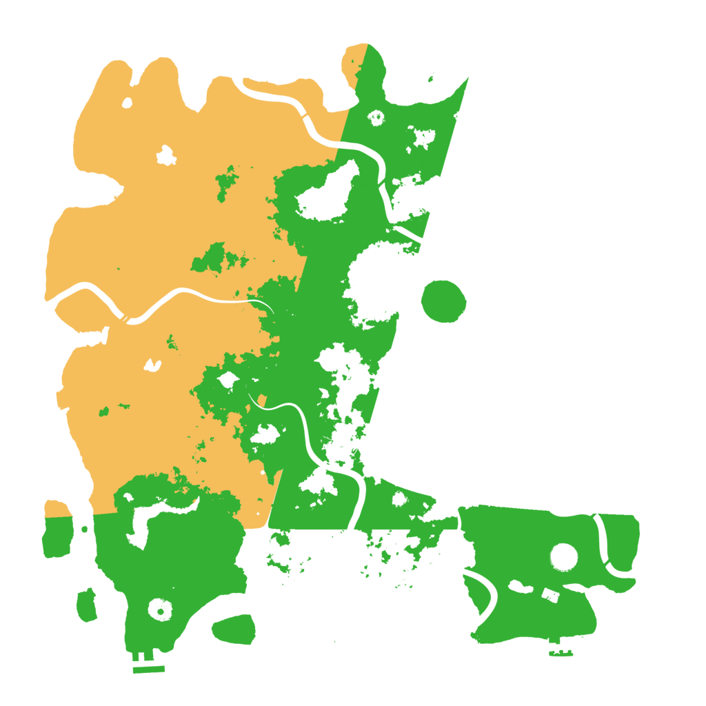 Biome Rust Map: Procedural Map, Size: 4500, Seed: 732581901